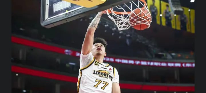 辽宁男篮CBA战胜广东宏远张镇麟暴扣得分的简单介绍