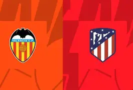 马德里竞技西甲击败瓦伦西亚格列兹曼抽射得分